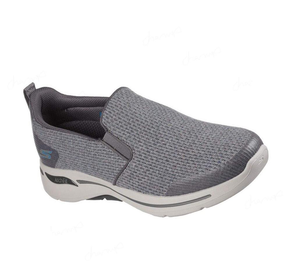 Zapatillas Para Caminar Skechers GOwalk Arch Fit - Our Earth Hombre Gris | TT6AC_AR