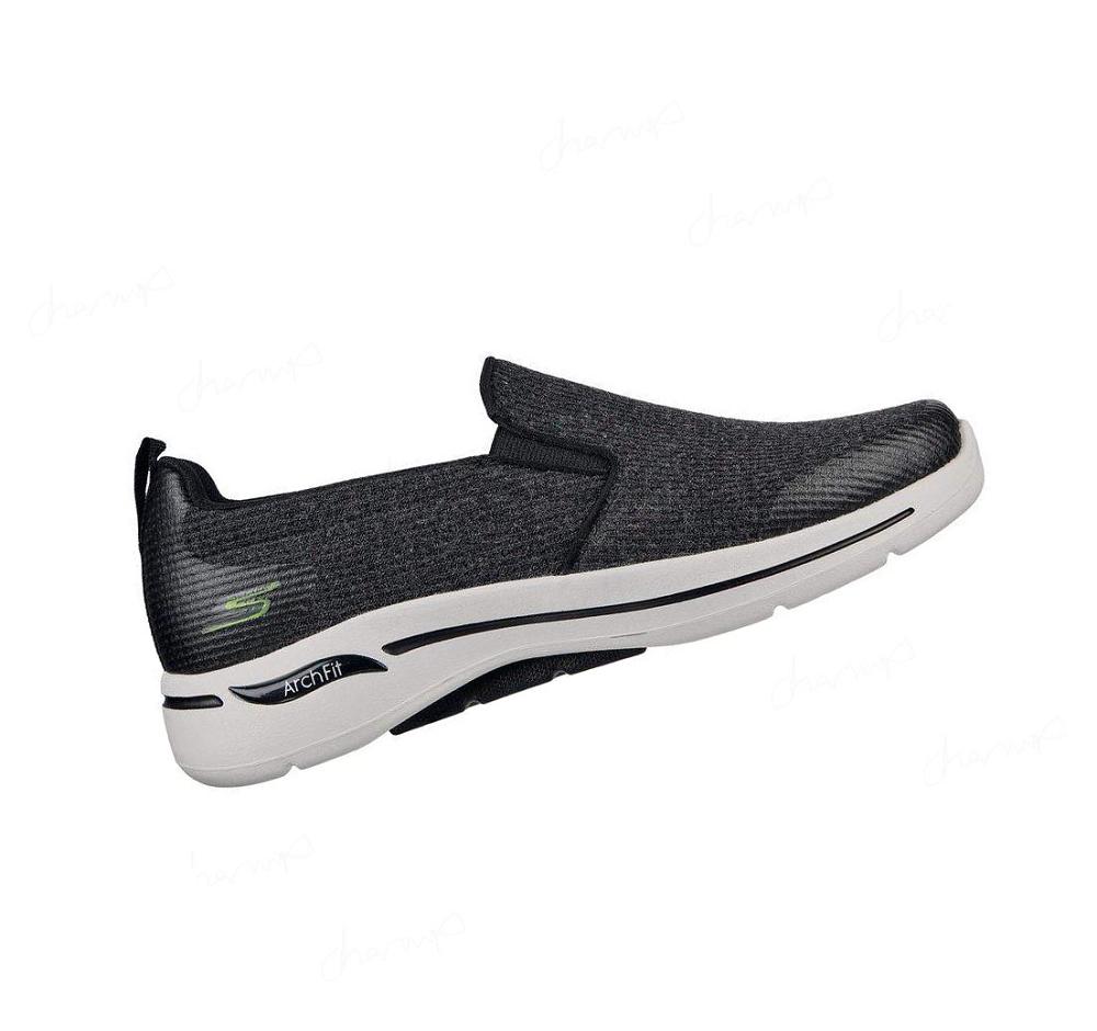 Zapatillas Para Caminar Skechers GOwalk Arch Fit - Our Earth Hombre Negras | TTT50_AR