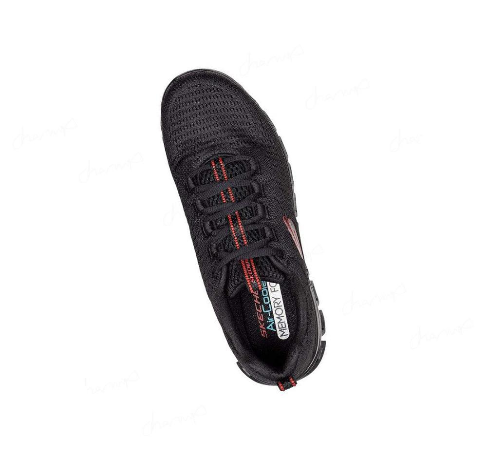 Zapatillas Para Caminar Skechers Glide-Step - Fasten Up Hombre Negras | 5225Q_AR