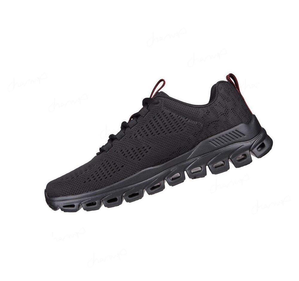 Zapatillas Para Caminar Skechers Glide-Step - Fasten Up Hombre Negras | 5225Q_AR