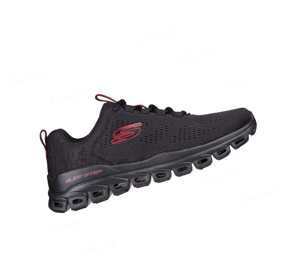 Zapatillas Para Caminar Skechers Glide-Step - Fasten Up Hombre Negras | 5225Q_AR