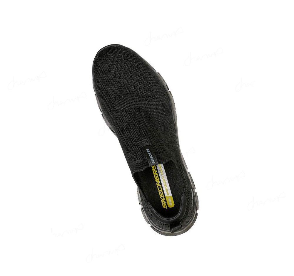 Zapatillas Para Caminar Skechers Glide-Step Flex Hombre Negras | 6639X_AR