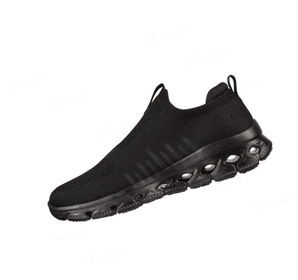 Zapatillas Para Caminar Skechers Glide-Step Flex Hombre Negras | 6639X_AR