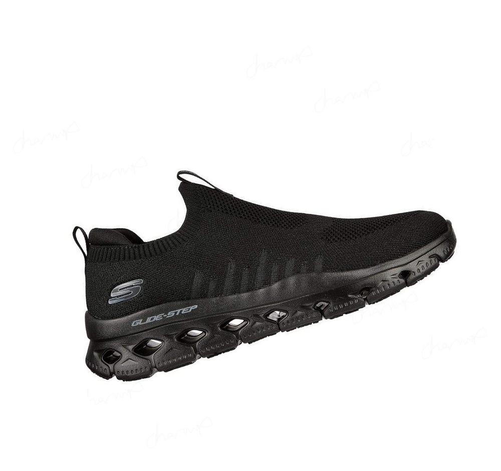 Zapatillas Para Caminar Skechers Glide-Step Flex Hombre Negras | 6639X_AR