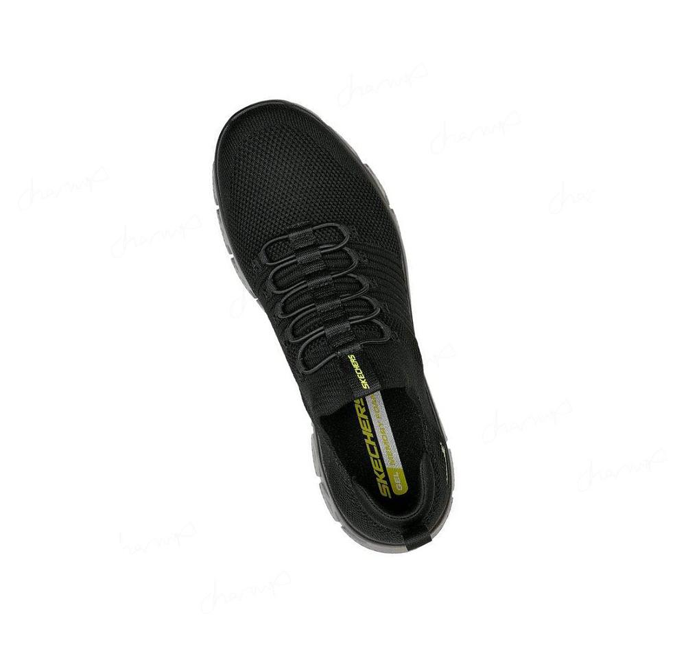 Zapatillas Para Caminar Skechers Glide-Step Flex Hombre Negras Gris | 6662L_AR