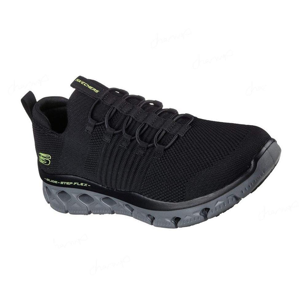 Zapatillas Para Caminar Skechers Glide-Step Flex Hombre Negras Gris | 6662L_AR