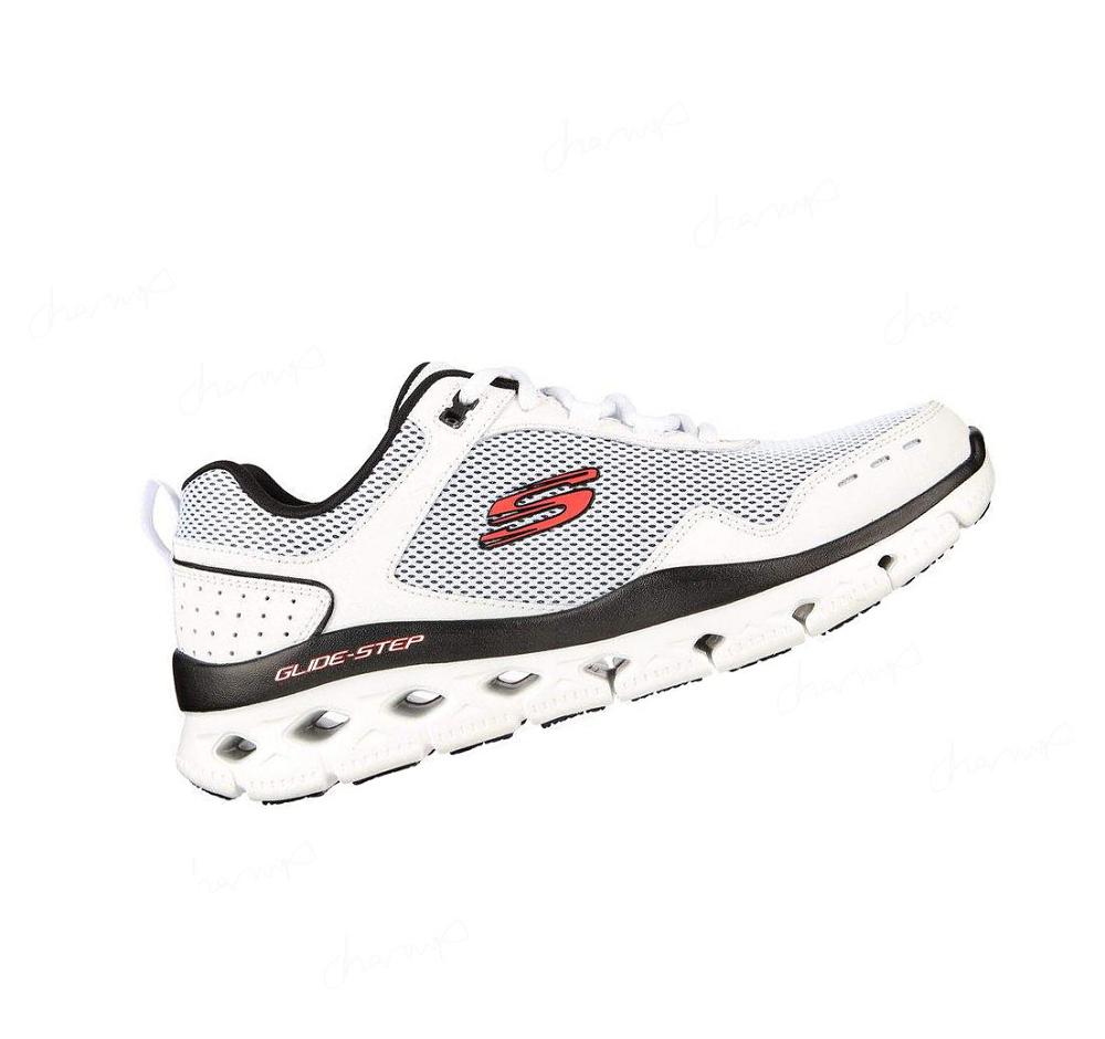 Zapatillas Para Caminar Skechers Glide-Step Flex - Blados Hombre Blancas Negras | 666AL_AR