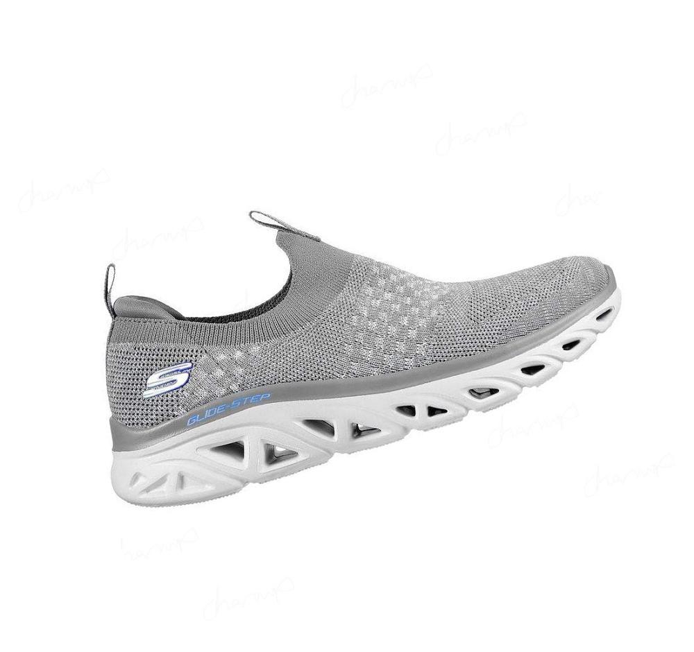 Zapatillas Para Caminar Skechers Glide-Step Deporte - Lively Glow Mujer Gris | 6819A_AR