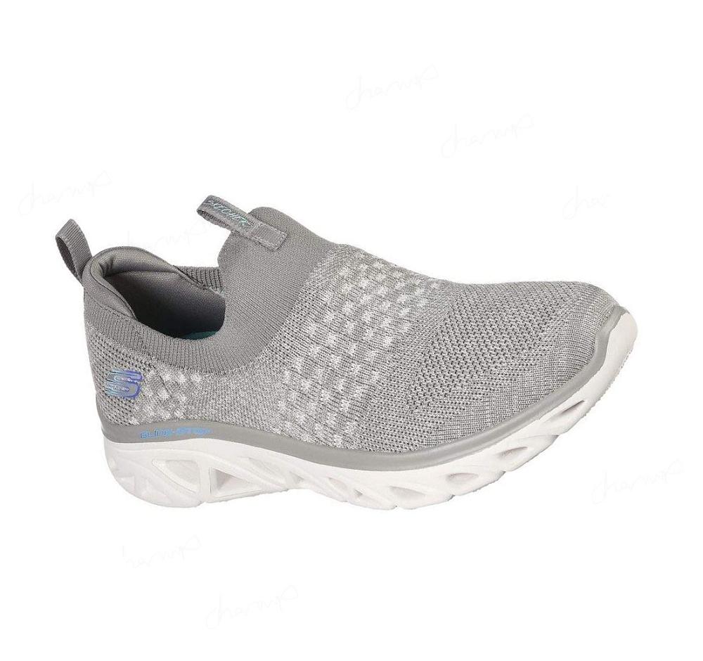 Zapatillas Para Caminar Skechers Glide-Step Deporte - Lively Glow Mujer Gris | 6819A_AR