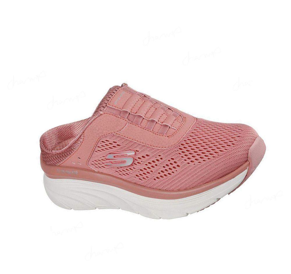 Zapatillas Para Caminar Skechers Relaxed Fit: D\'Lux Walker - Calm Aura Mujer Rosas | 3298B_AR