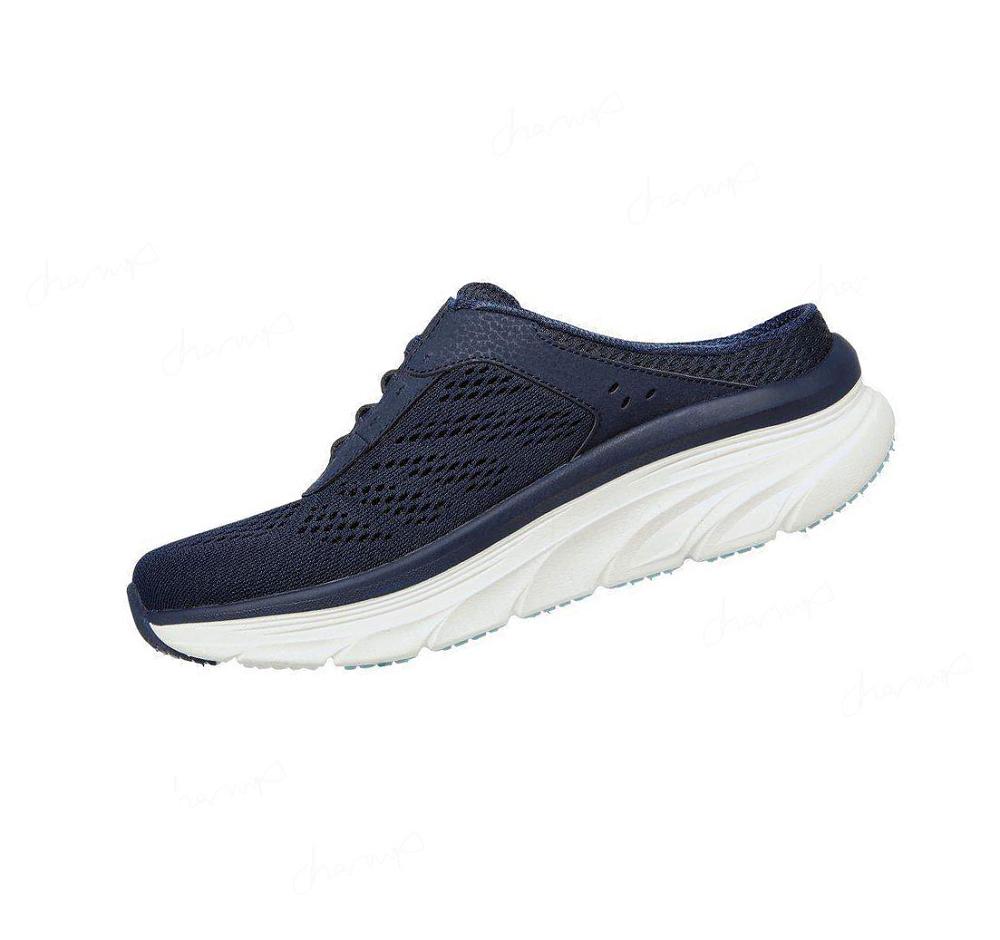 Zapatillas Para Caminar Skechers Relaxed Fit: D'Lux Walker - Calm Aura Mujer Azul Marino | 32T3D_AR