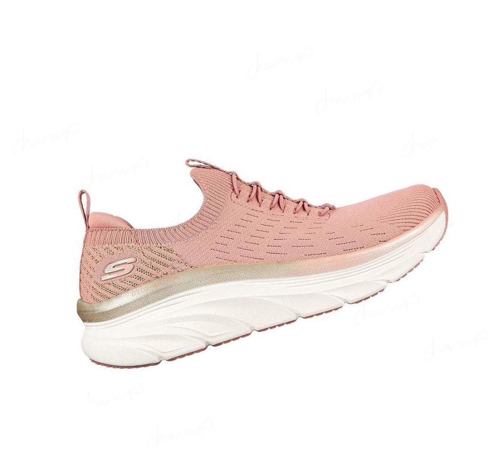 Zapatillas Para Caminar Skechers Relaxed Fit: D'Lux Walker - Let it Glow Mujer Rosas | 35A80_AR