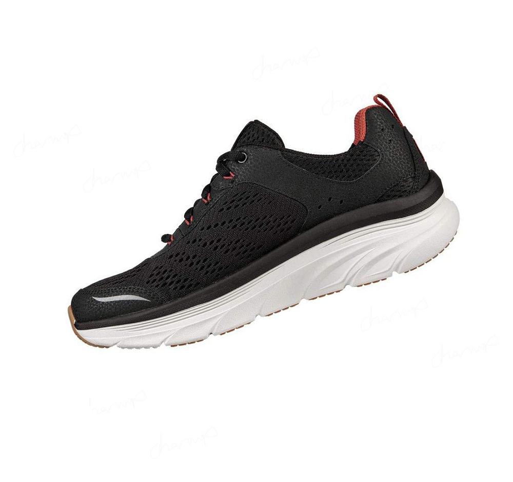 Zapatillas Para Caminar Skechers Relaxed Fit: D'Lux Walker Hombre Negras | 581AC_AR