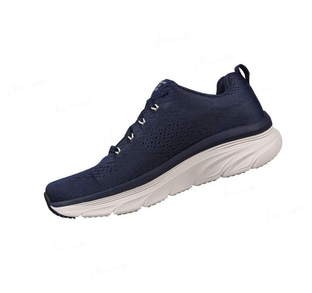 Zapatillas Para Caminar Skechers Relaxed Fit: D'Lux Walker - Meerno Hombre Azul Marino | 583T8_AR