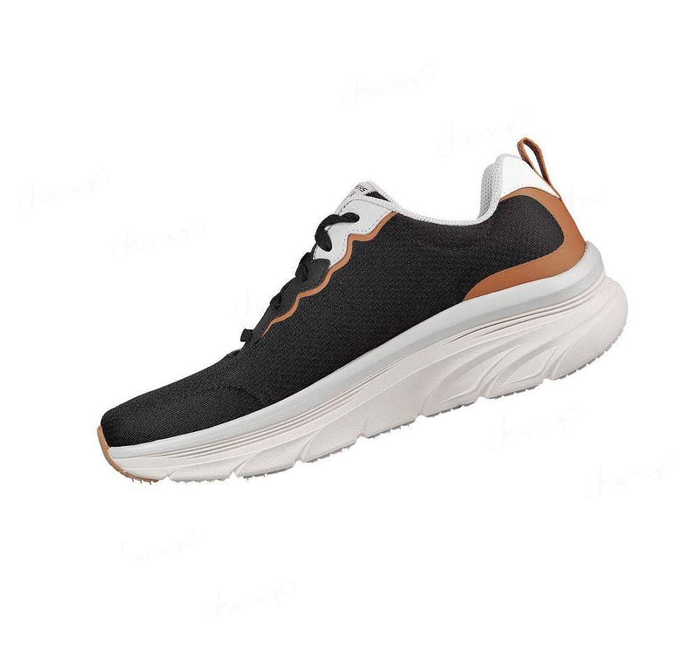 Zapatillas Para Caminar Skechers Relaxed Fit: D'Lux Walker - Scrambler Hombre Negras | 58620_AR