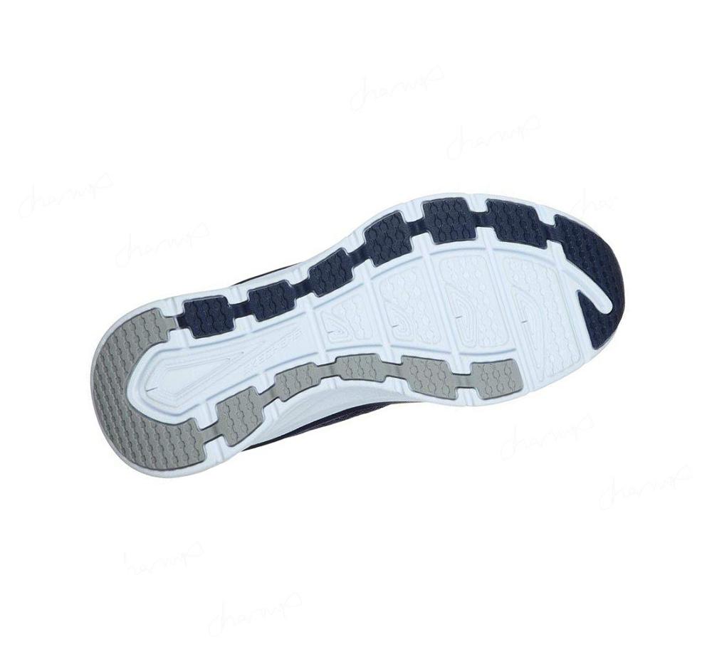 Zapatillas Para Caminar Skechers Relaxed Fit: D'Lux Walker - Pensive Hombre Azul Marino | 588T3_AR