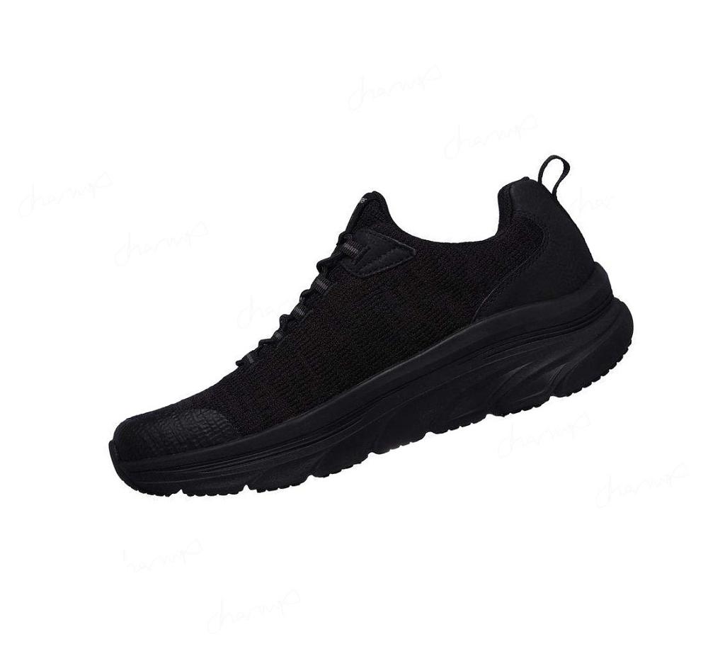 Zapatillas Para Caminar Skechers Relaxed Fit: D'Lux Walker - Pensive Hombre Negras | 5900A_AR