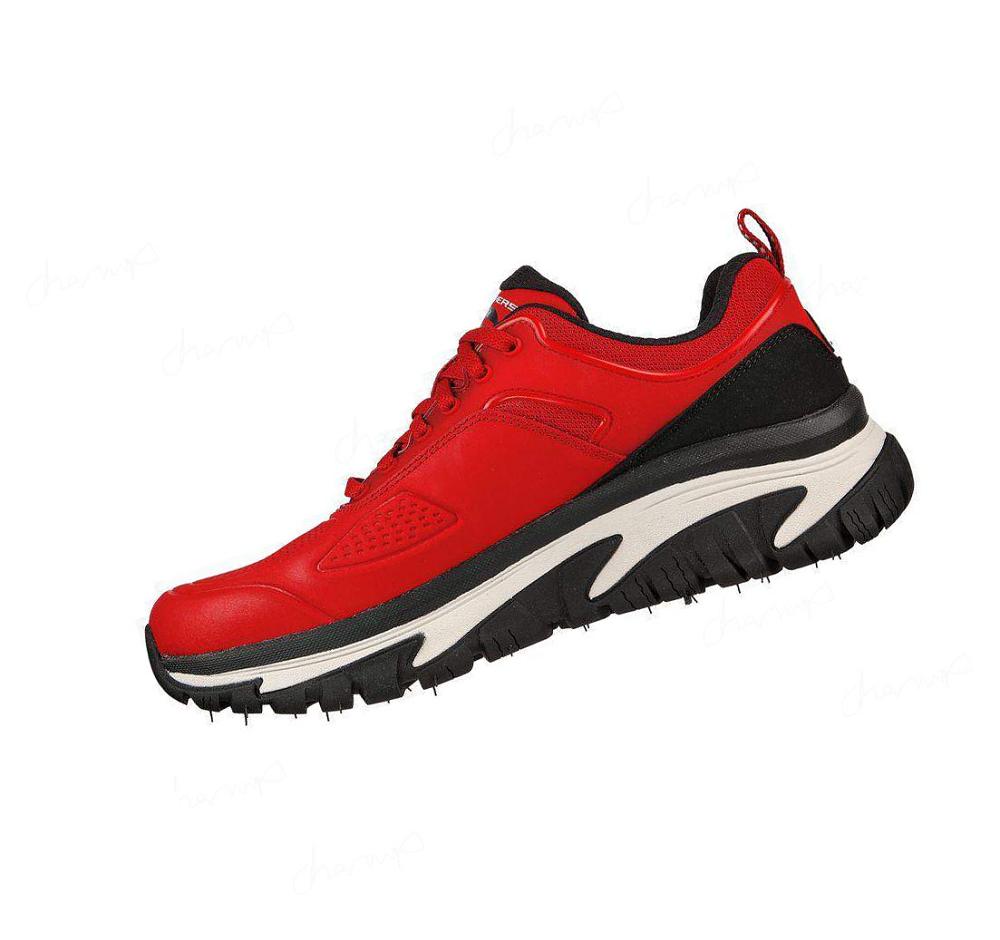 Zapatillas Para Caminar Skechers Relaxed Fit: Arch Fit Carretera Walker - Recon Hombre Rojas Negras | 606AL_AR