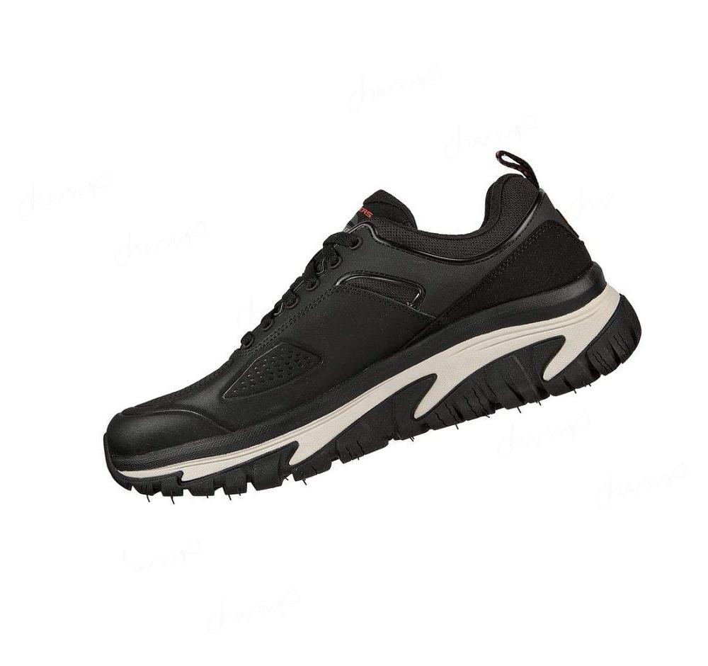 Zapatillas Para Caminar Skechers Relaxed Fit: Arch Fit Carretera Walker - Recon Hombre Negras | 60T5D_AR