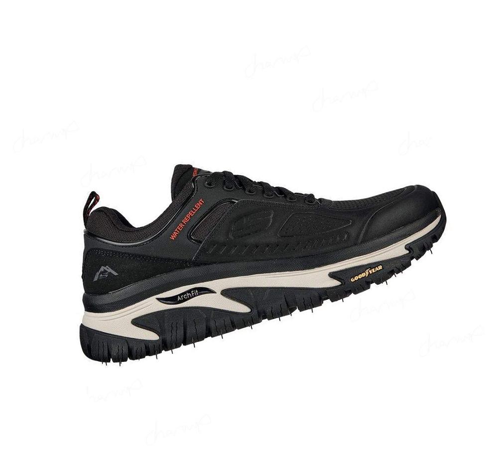 Zapatillas Para Caminar Skechers Relaxed Fit: Arch Fit Carretera Walker - Recon Hombre Negras | 60T5D_AR