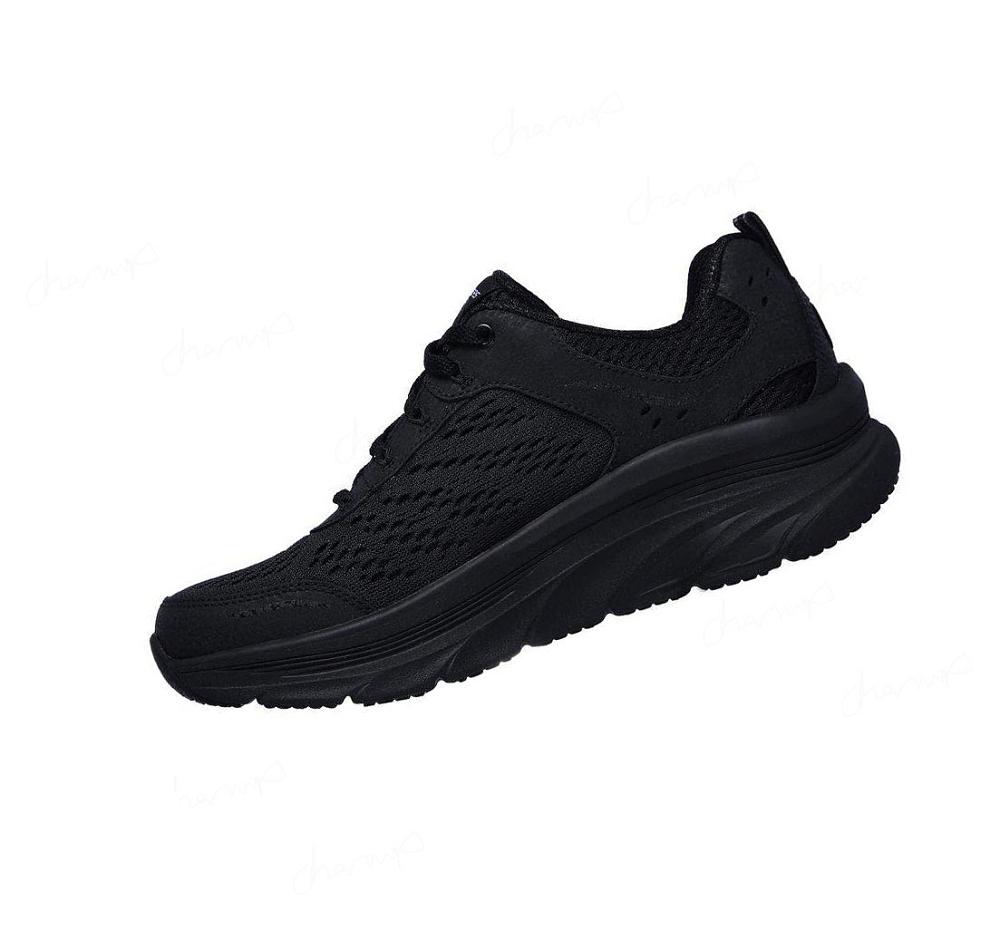 Zapatillas Para Caminar Skechers Relaxed Fit: D'Lux Walker - Infinite Motion Mujer Negras | 688AR_AR