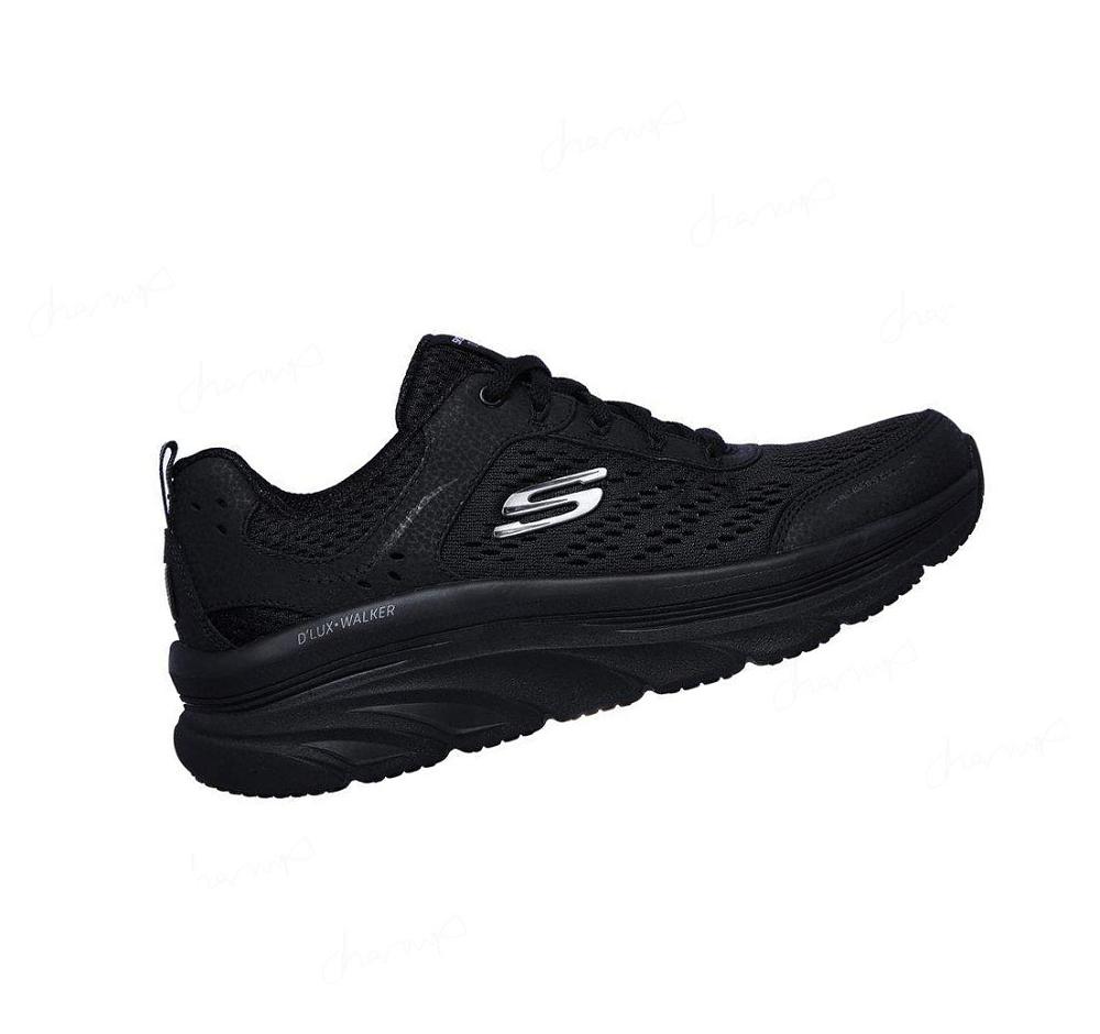 Zapatillas Para Caminar Skechers Relaxed Fit: D'Lux Walker - Infinite Motion Mujer Negras | 688AR_AR