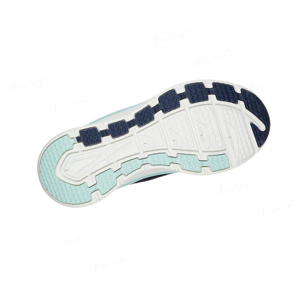 Zapatillas Para Caminar Skechers Relaxed Fit: D'Lux Walker - Infinite Motion Mujer Azul Marino Azules Claro | 6909E_AR