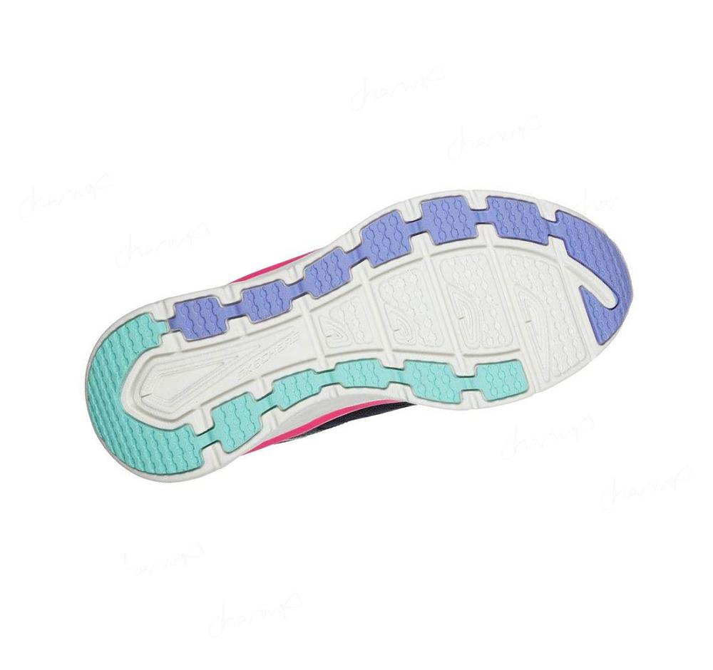 Zapatillas Para Caminar Skechers Relaxed Fit: D'Lux Walker - Infinite Motion Mujer Azul Marino Multicolor | 6919P_AR