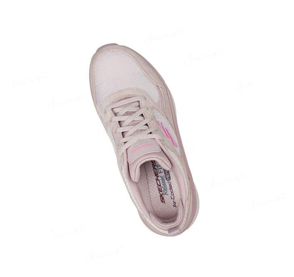 Zapatillas Para Caminar Skechers Relaxed Fit: D'Lux Walker - New Moment Mujer Lavanda | 693A5_AR