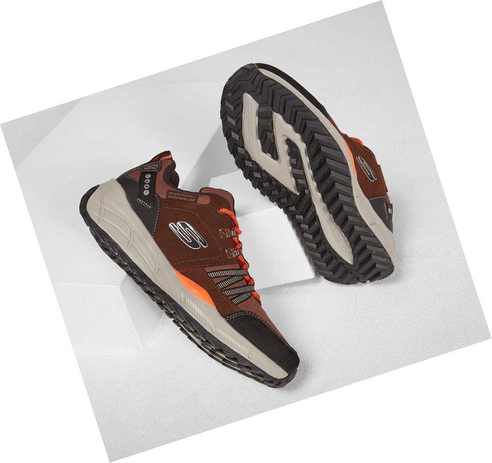 Zapatillas Para Caminar Skechers Relaxed Fit: Equalizer 4.0 Trail Hombre Marrones | A181G_AR