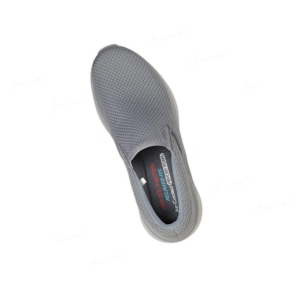 Zapatillas Para Caminar Skechers Relaxed Fit: D'Lux Walker - Murlino Hombre Gris | AA313_AR