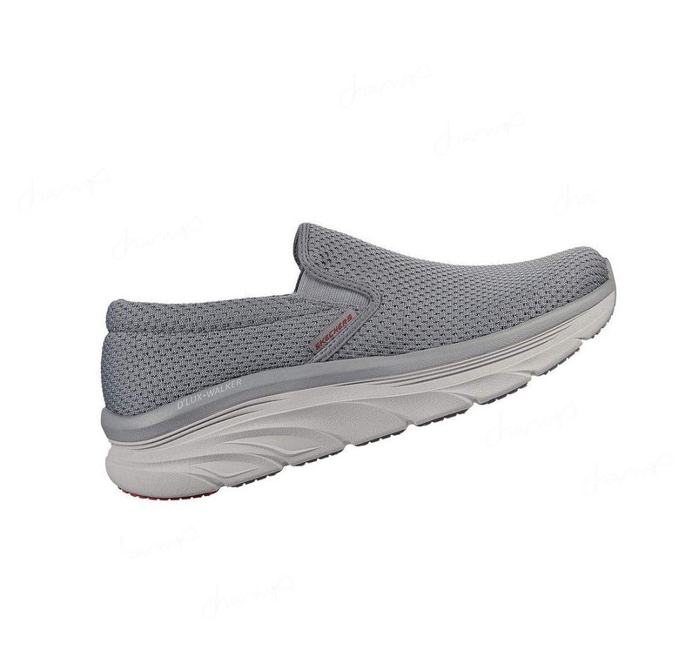 Zapatillas Para Caminar Skechers Relaxed Fit: D'Lux Walker - Murlino Hombre Gris | AA313_AR