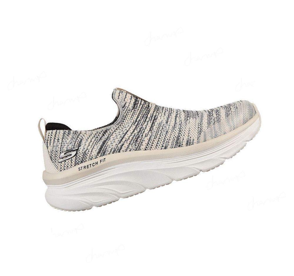 Zapatillas Para Caminar Skechers Relaxed Fit: D'Lux Walker - Quick Upgrade Mujer Beige Negras | I351Q_AR