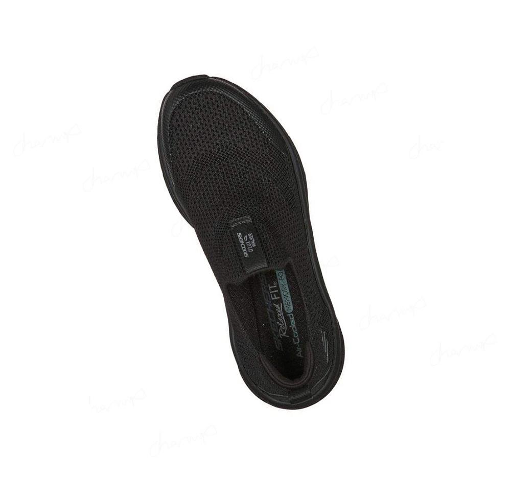 Zapatillas Para Caminar Skechers Relaxed Fit: D'Lux Walker - Quick Upgrade Mujer Negras | I36TB_AR