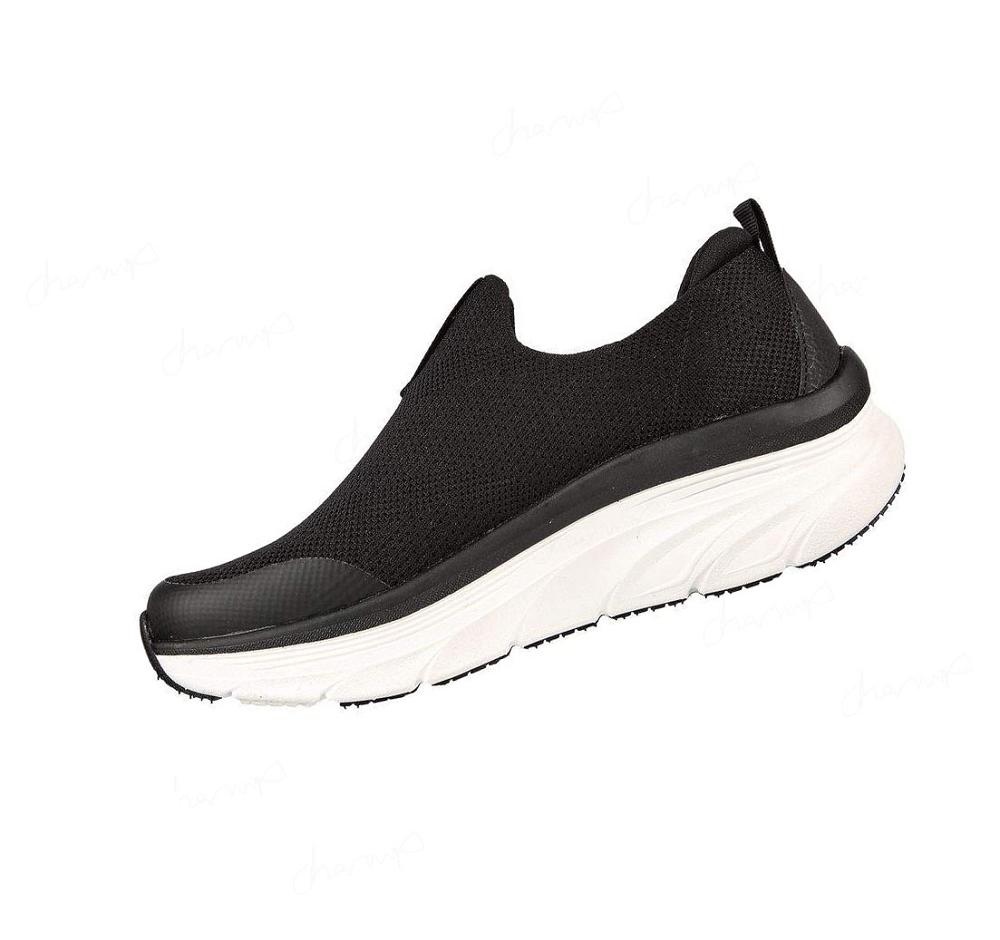 Zapatillas Para Caminar Skechers Relaxed Fit: D'Lux Walker - Quick Upgrade Mujer Negras Blancas | I3T6A_AR