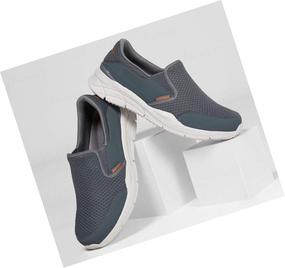 Zapatillas Para Caminar Skechers Relaxed Fit: Equalizer 4.0 - Persisting Hombre Gris Azul Marino | T81AL_AR