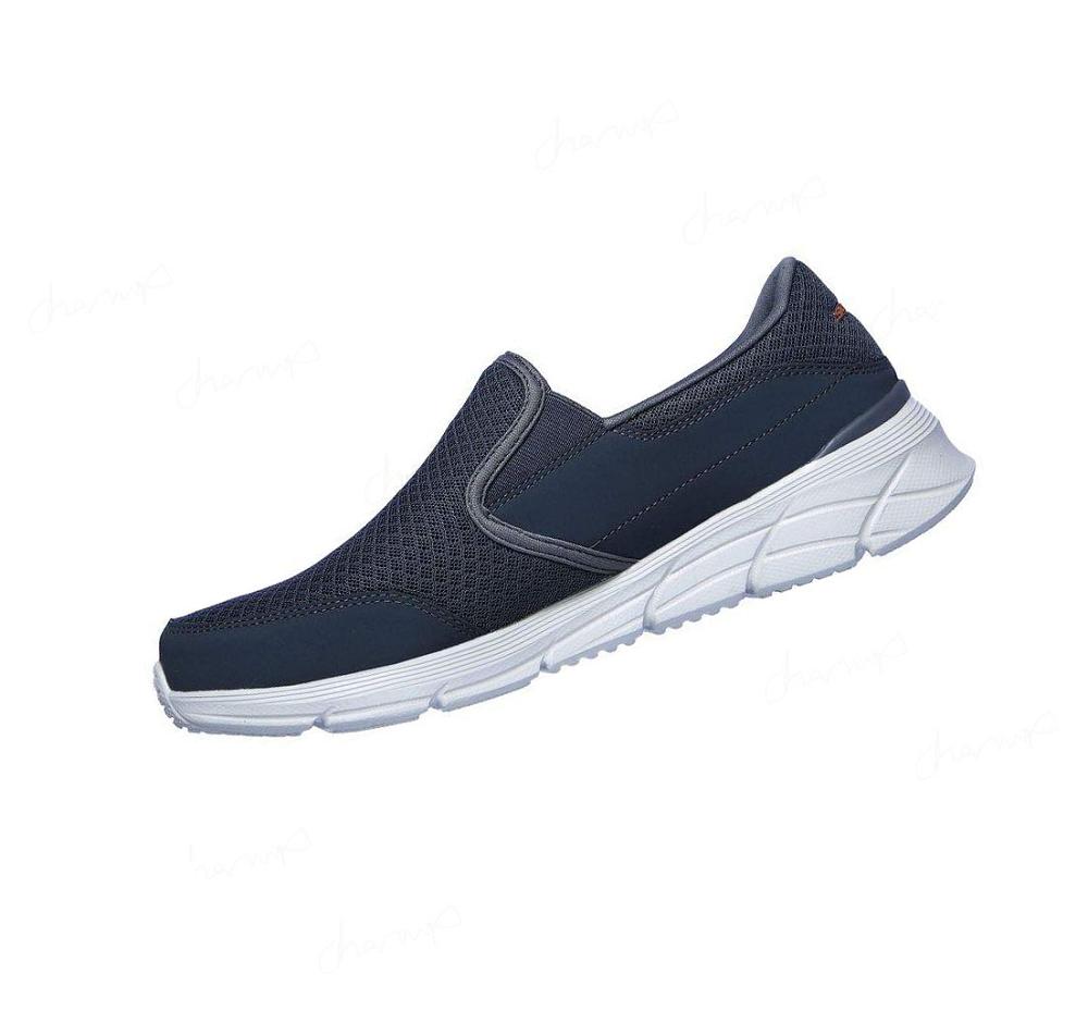 Zapatillas Para Caminar Skechers Relaxed Fit: Equalizer 4.0 - Persisting Hombre Gris Azul Marino | T81AL_AR