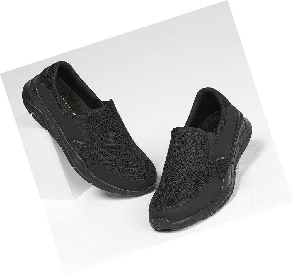 Zapatillas Para Caminar Skechers Relaxed Fit: Equalizer 4.0 - Persisting Hombre Negras | T825Q_AR