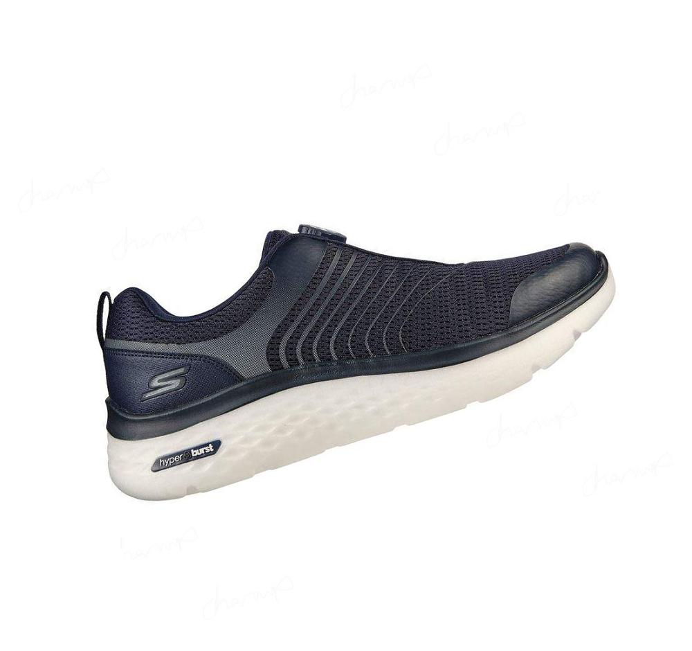 Zapatillas Para Caminar Skechers Twist Fit: GOwalk Hyper Burst - Bold Outlook Hombre Azul Marino | 511A5_AR