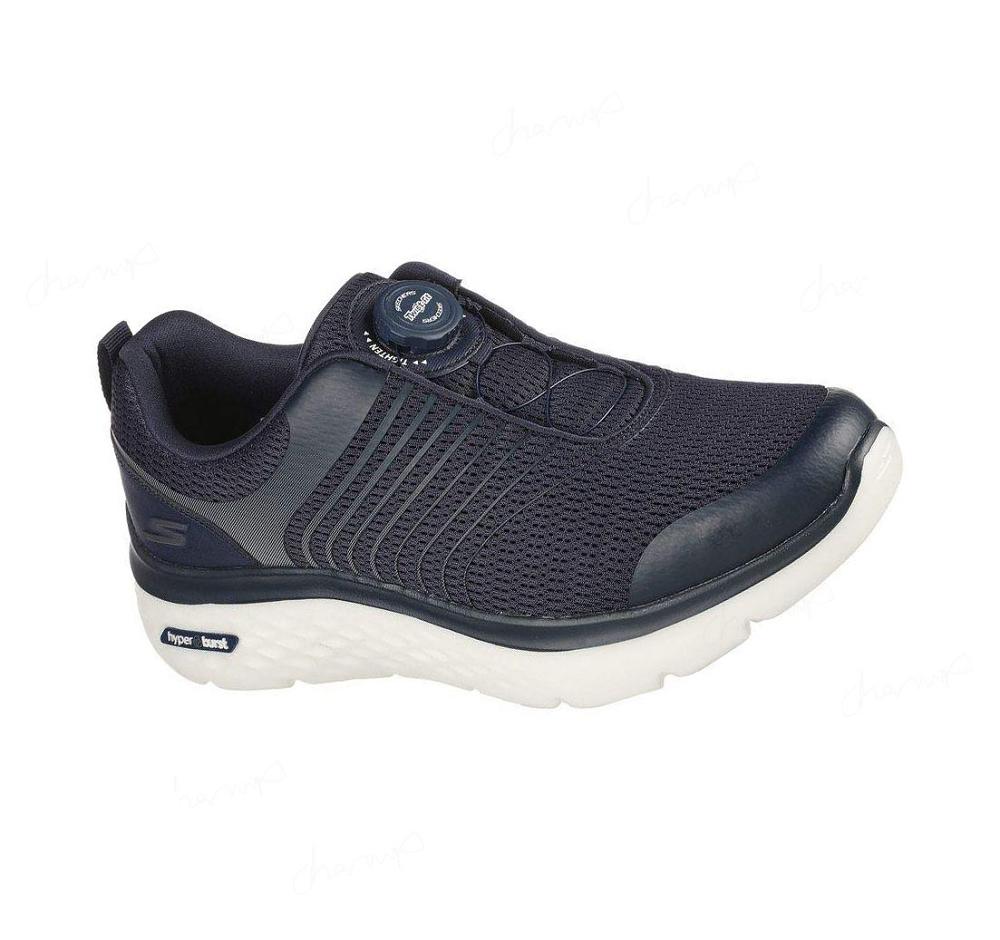 Zapatillas Para Caminar Skechers Twist Fit: GOwalk Hyper Burst - Bold Outlook Hombre Azul Marino | 511A5_AR