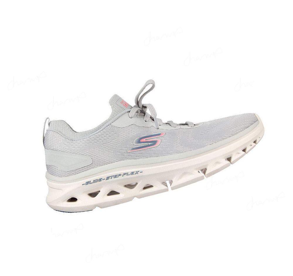 Zapatillas Running Skechers GO RUN Glide-Step Flex - Skylar Mujer Gris | 5AA8L_AR