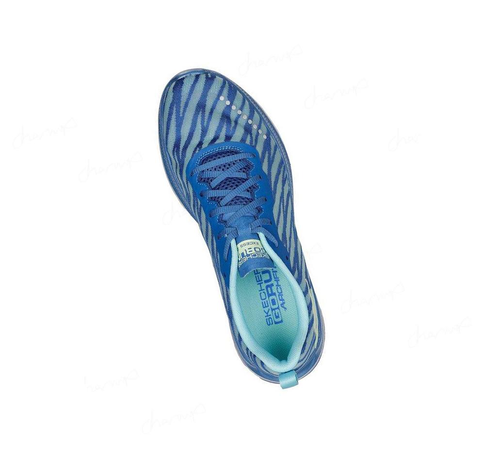 Zapatillas Running Skechers GO RUN Razor Excess 2 Mujer Azules | 55233_AR