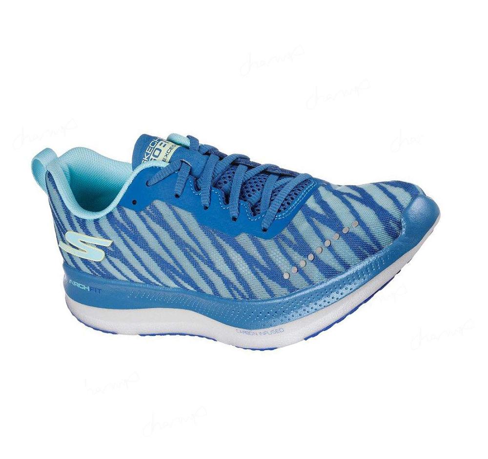 Zapatillas Running Skechers GO RUN Razor Excess 2 Mujer Azules | 55233_AR