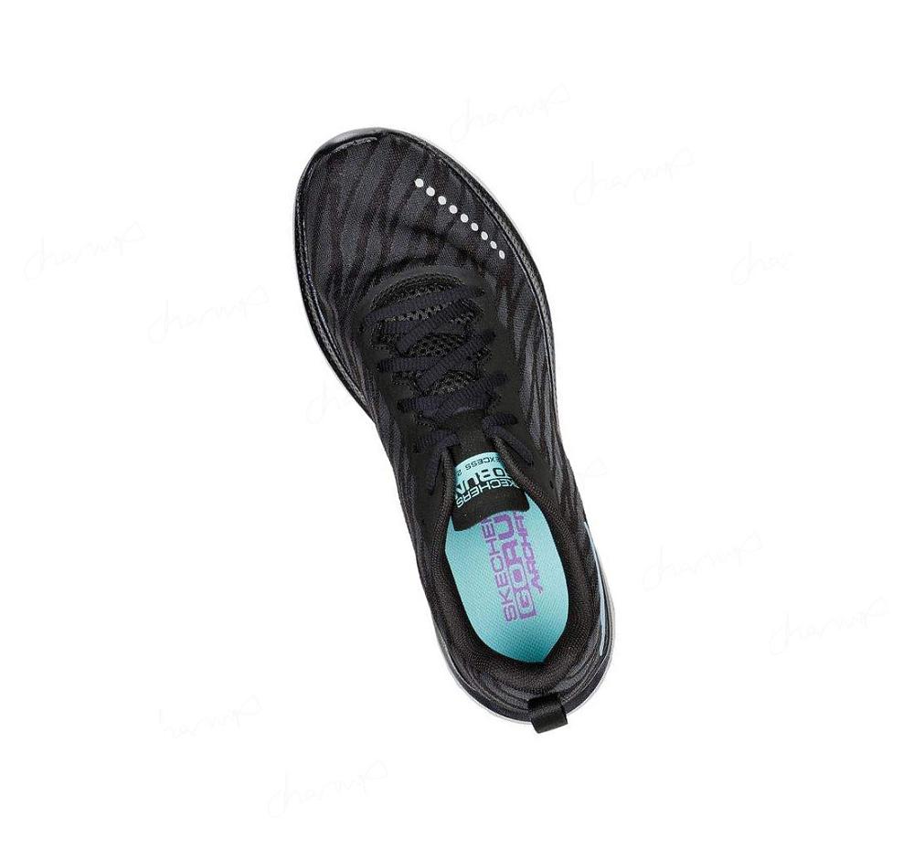 Zapatillas Running Skechers GO RUN Razor Excess 2 Mujer Negras Moradas | 5A980_AR