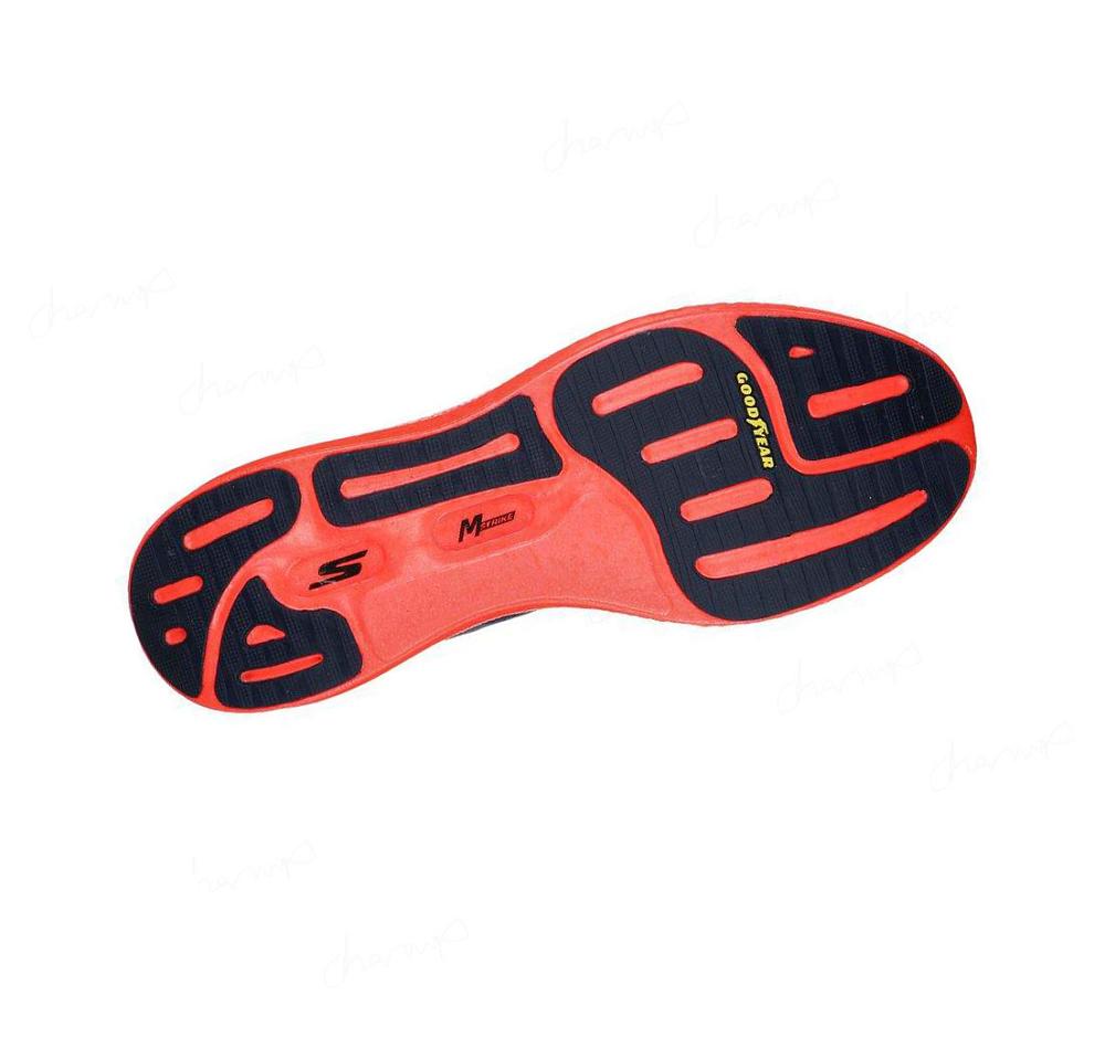 Zapatillas Running Skechers GO RUN Razor Hombre Azul Marino Coral | A800C_AR