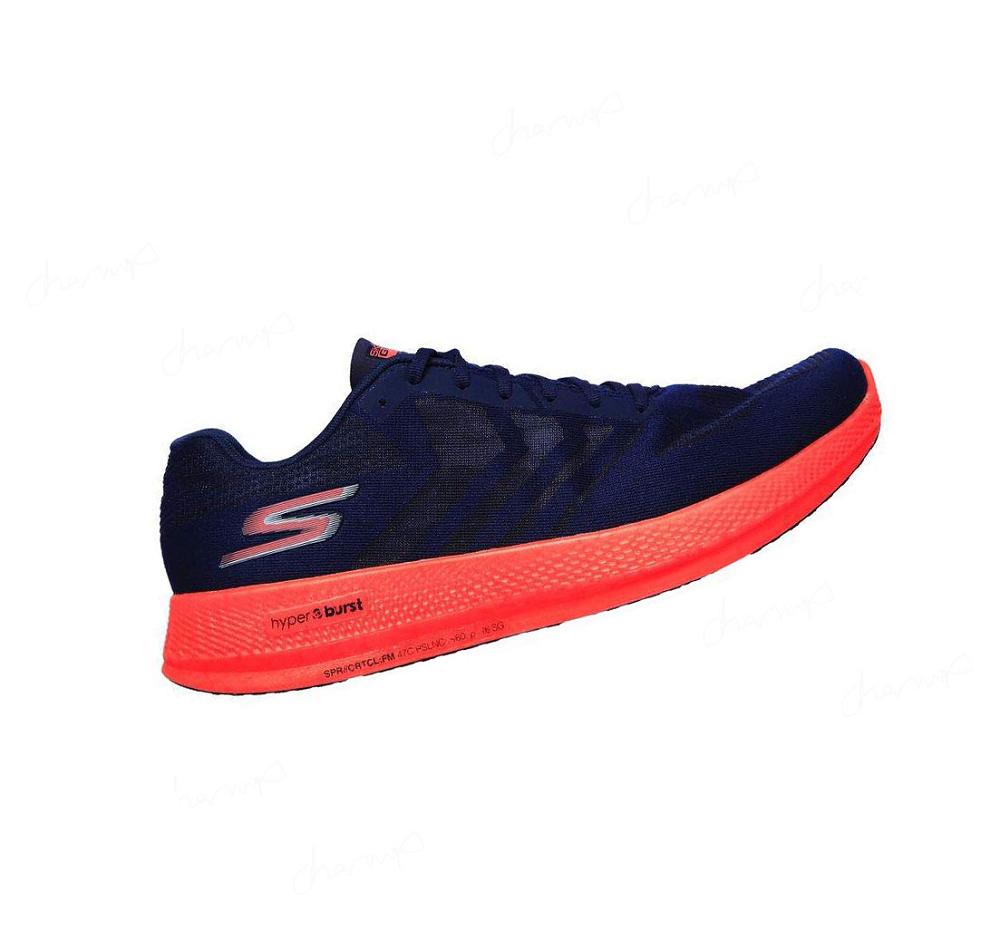 Zapatillas Running Skechers GO RUN Razor Hombre Azul Marino Coral | A800C_AR