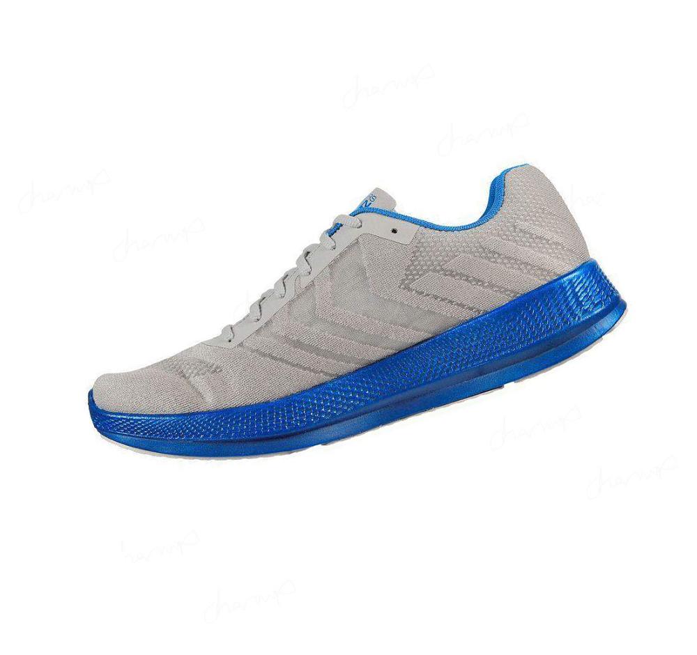 Zapatillas Running Skechers GO RUN Razor Hombre Gris Azules | A812K_AR