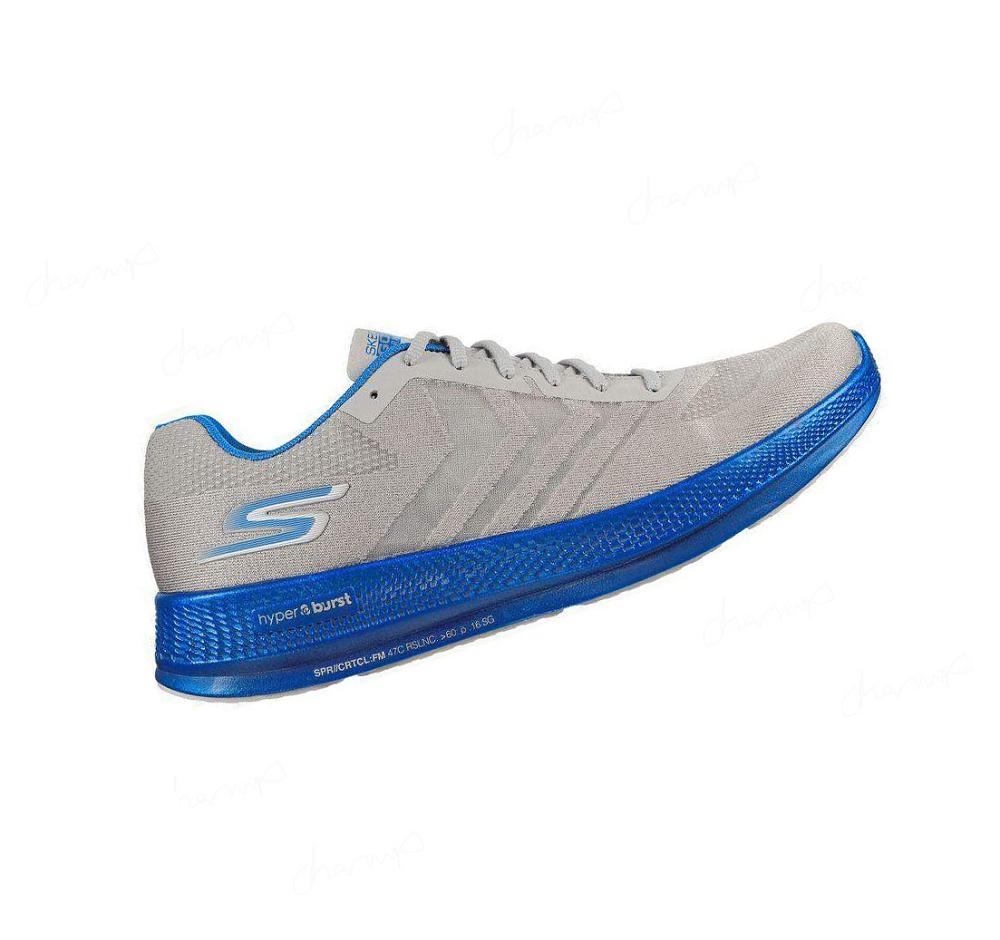 Zapatillas Running Skechers GO RUN Razor Hombre Gris Azules | A812K_AR