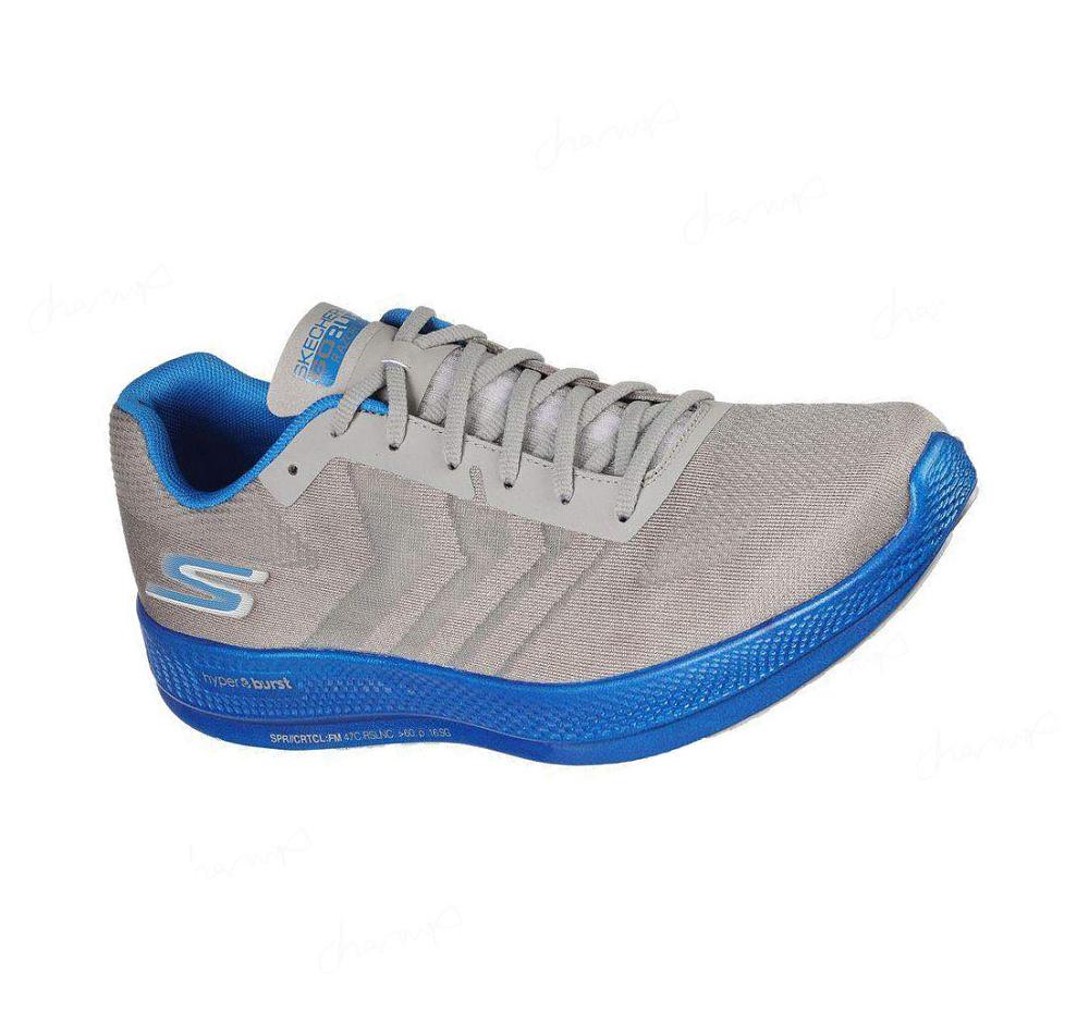 Zapatillas Running Skechers GO RUN Razor Hombre Gris Azules | A812K_AR