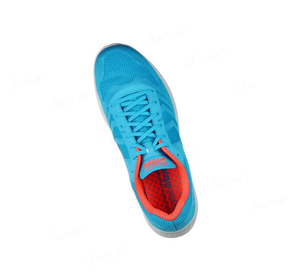 Zapatillas Running Skechers GO RUN Razor Hombre Azules Coral | A81AW_AR